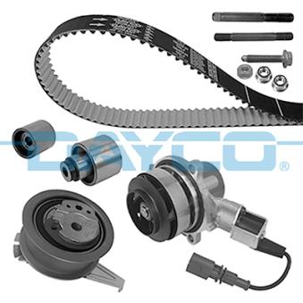 Pompe à eau + kit de courroie de distribution DAYCO KTBWP8841 pour RENAULT R20 2.0 TDI - 110cv