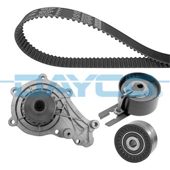 Pompe à eau + kit de courroie de distribution DAYCO KTBWP9140 pour DODGE STRATUS 1.6 D - 110cv