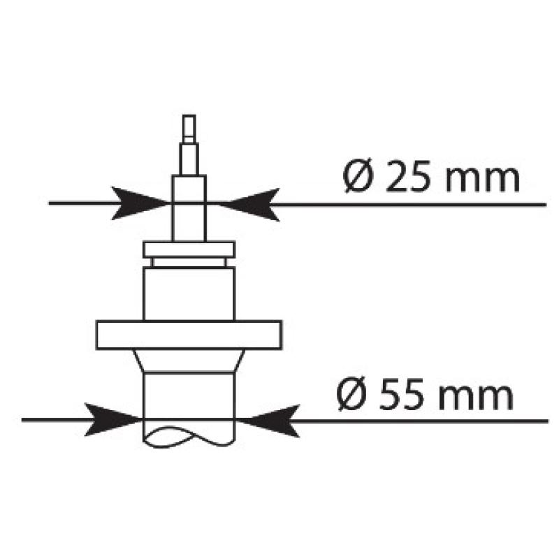 Jeu de 2 amortisseurs avant KYB 3358000 - Visuel 1