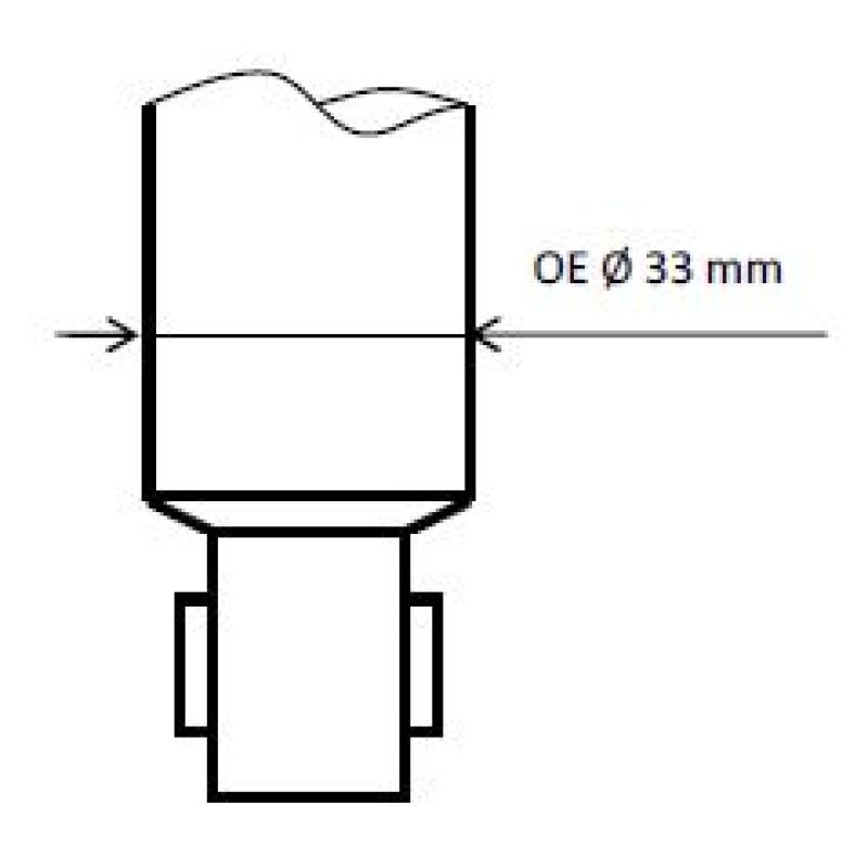 Jeu de 2 amortisseurs arrière KYB 5530015 - Visuel 1