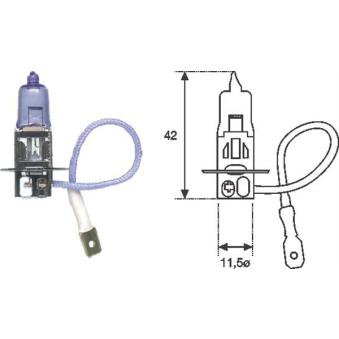 Ampoule, projecteur antibrouillard MAGNETI MARELLI 002553100000 pour VOLVO S40 1.6 - 110cv