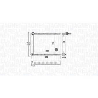 Système de chauffage MAGNETI MARELLI [350218473000]