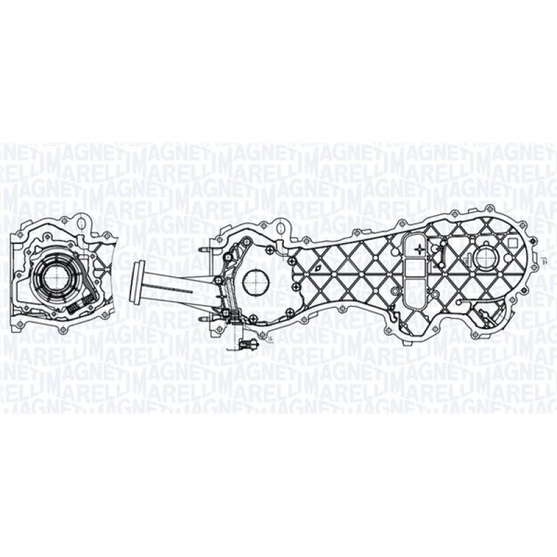 Pompe à huile MAGNETI MARELLI 351516000062 - Visuel 1