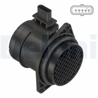 Débitmètre de masse d'air DELPHI AF10415-12B1 pour SKODA KAMIQ Cooper S - 174cv