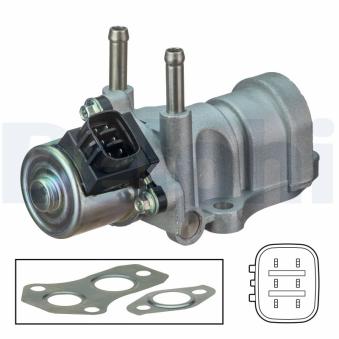 Vanne EGR DELPHI EG10440-12B1 pour OPEL GT 2.0 D-4D - 110cv