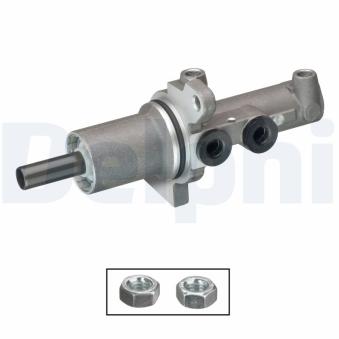 Maître-cylindre de frein DELPHI LM80584 pour BMW Série 1 315 CDI 4x4 - 906.733. 906.735)