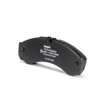 Jeu de 4 plaquettes de frein arrière DELPHI LP1616 pour IVECO DAILY A 45-12 116cv