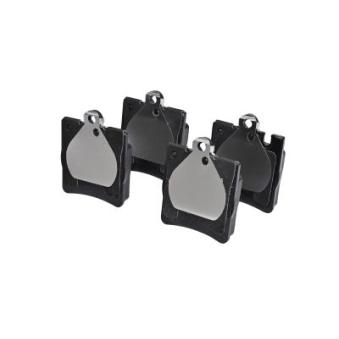 Jeu de 4 plaquettes de frein arrière DELPHI LP1618 pour MERCEDES-BENZ CLASSE C C 200 Kompressor - 163cv