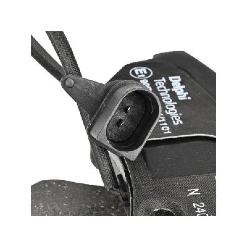 Jeu de 4 plaquettes de frein avant DELPHI LP1631 - Visuel 2