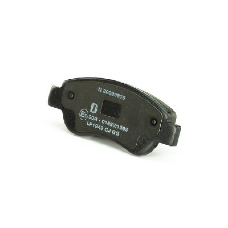 Jeu de 4 plaquettes de frein avant DELPHI LP1949 - Visuel 1