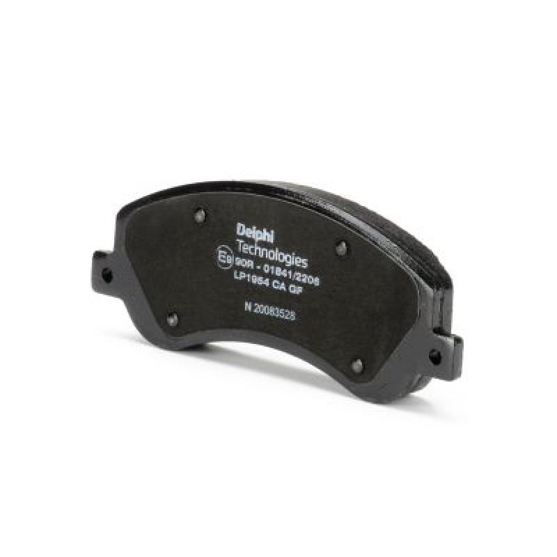 Jeu de 4 plaquettes de frein avant DELPHI LP1954 - Visuel 1