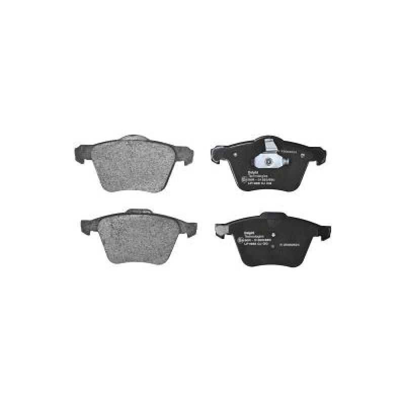 Jeu de 4 plaquettes de frein avant DELPHI LP1968 - Visuel 1