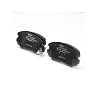 Jeu de 4 plaquettes de frein avant DELPHI OEM 22959105