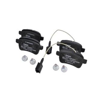 Jeu de 4 plaquettes de frein arrière DELPHI OEM 71770092