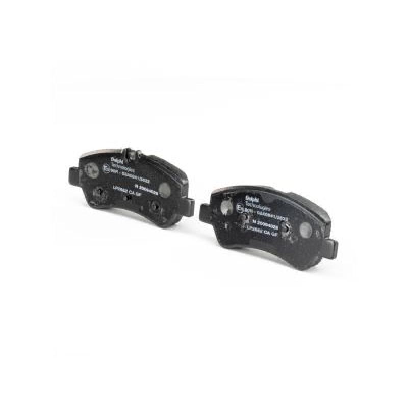 Jeu de 4 plaquettes de frein arrière DELPHI LP2662 - Visuel 2