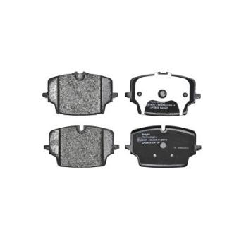 Jeu de 4 plaquettes de frein avant DELPHI LP3925 pour MINI MINI COOPER SE - 218cv