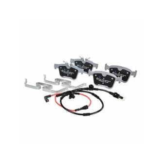 Jeu de 4 plaquettes de frein arrière DELPHI OEM T4K11469