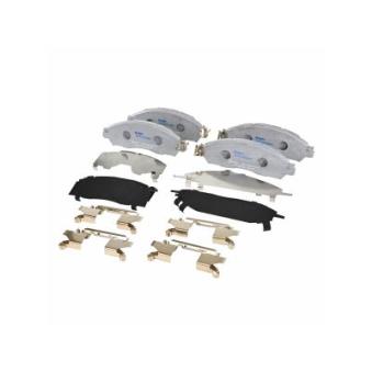 Jeu de 4 plaquettes de frein avant DELPHI OEM D10605TA0A