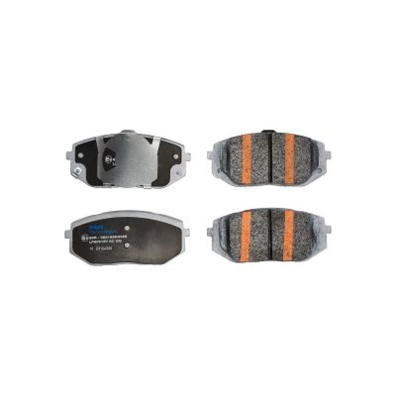 Jeu de 4 plaquettes de frein avant DELPHI LP5061EV - Visuel 2