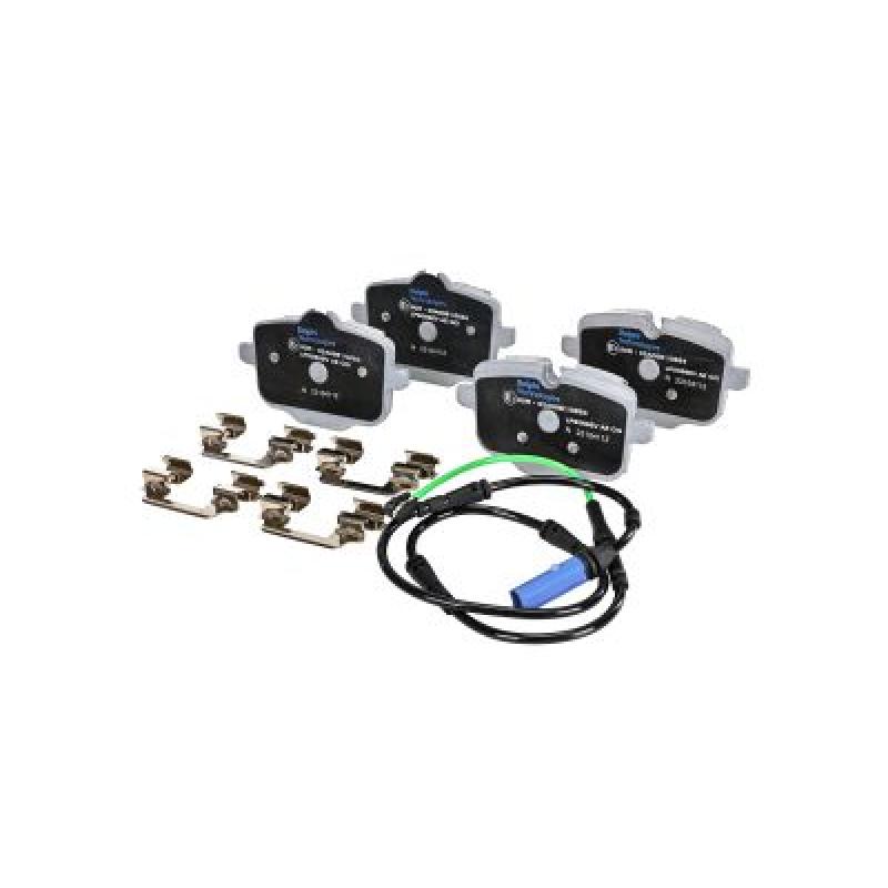 Jeu de 4 plaquettes de frein arrière DELPHI LP5069EV - Visuel 1