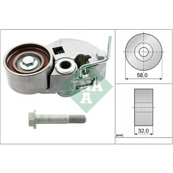 Poulie-tendeur, courroie crantée INA OEM 2441027250 Poulie-tendeur, courroie crantée INA OEM 2441027250