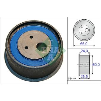 Poulie-tendeur, courroie crantée INA OEM MN137247 Poulie-tendeur, courroie crantée INA OEM MN137247