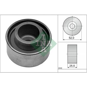 Poulie renvoi/transmission, courroie de distribution INA 532 0068 20