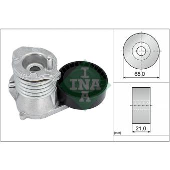 Tendeur, courroie trapézoïdale à nervures INA [534 0029 10]