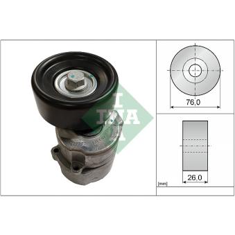 Tendeur, courroie trapézoïdale à nervures INA OEM 9146249