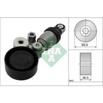Tendeur, courroie trapézoïdale à nervures INA OEM P51D15980