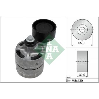 Tendeur, courroie trapézoïdale à nervures INA OEM 1385379