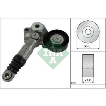 Tendeur de courroie, courroie trapézoïdale à nervures INA OEM HF0115980
