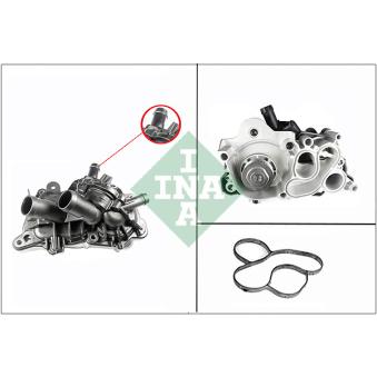 Pompe à eau INA OEM 04E121600BE