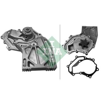 Pompe à eau INA 538 0384 10 pour NISSAN INTERSTAR DCI 140 - 136cv
