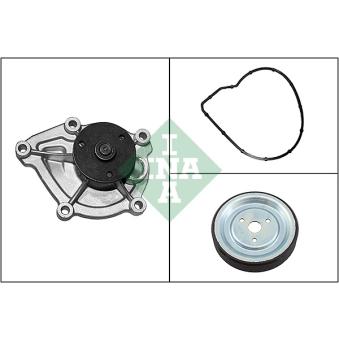 Pompe à eau INA 538 0466 30 pour CITROEN DS3 Cooper S ALL4 - 184cv