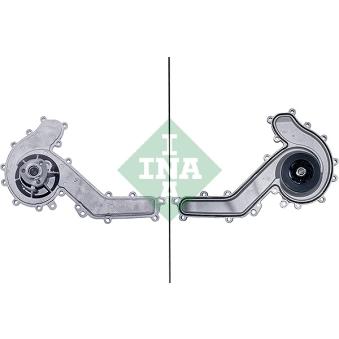Pompe à eau, refroidissement du moteur INA 538 0894 10 pour AUDI A4 3.0 TDI quattro - 272cv
