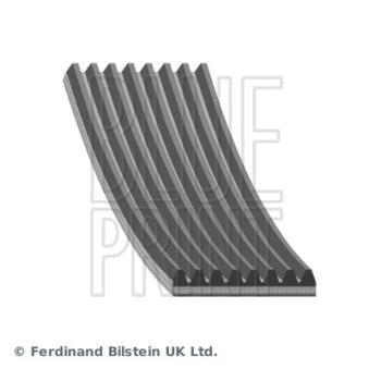 Courroie trapézoïdale à nervures BLUE PRINT AD08R1225