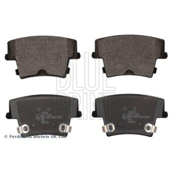 Jeu de 4 plaquettes de frein arrière BLUE PRINT OEM 5142566AB