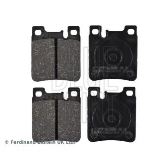 Jeu de 4 plaquettes de frein arrière BLUE PRINT OEM 0024200520