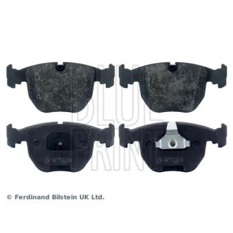 Jeu de 4 plaquettes de frein avant BLUE PRINT ADB114245 pour BMW Série 5 540 i - 286cv