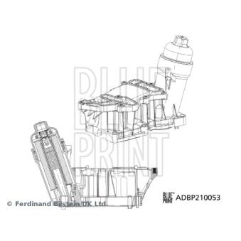 Boîtier, filtre à huile BLUE PRINT OEM 11428507697 Boîtier, filtre à huile BLUE PRINT OEM 11428507697