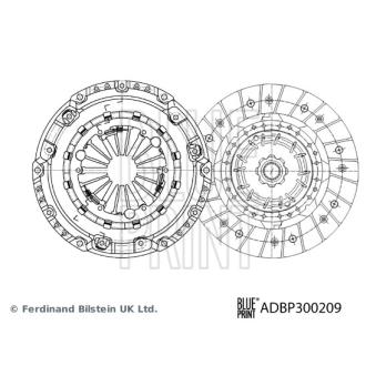 Kit d'embrayage BLUE PRINT [ADBP300209]
