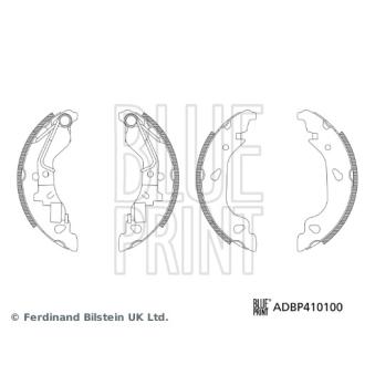 Jeu de mâchoires de frein BLUE PRINT OEM 77362296