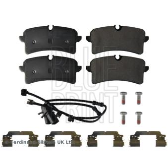 Jeu de 4 plaquettes de frein arrière BLUE PRINT OEM 4H0698451P
