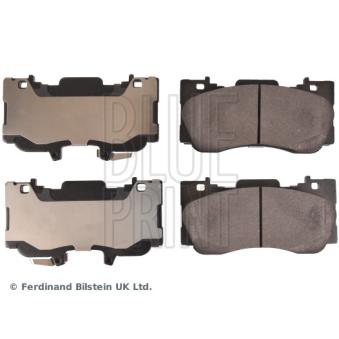 Jeu de 4 plaquettes de frein avant BLUE PRINT ADBP420036 pour TOYOTA CAMRY 3.0 V6 - 186cv