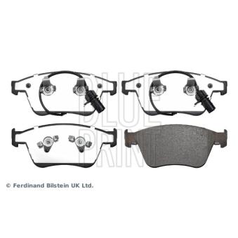 Jeu de 4 plaquettes de frein avant BLUE PRINT OEM 3W0698151AA