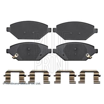 Jeu de 4 plaquettes de frein avant BLUE PRINT OEM 42364988