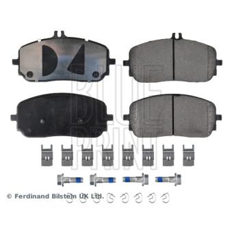 Jeu de 4 plaquettes de frein avant BLUE PRINT [ADBP420081]