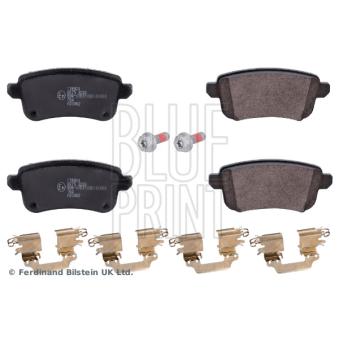 Jeu de 4 plaquettes de frein arrière BLUE PRINT OEM 440608061R Jeu de 4 plaquettes de frein arrière BLUE PRINT OEM 440608061R