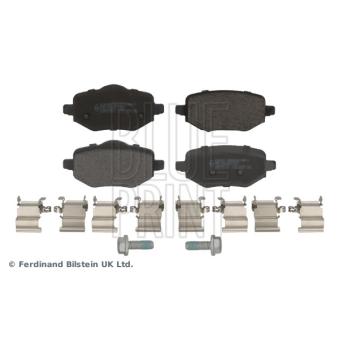 Jeu de 4 plaquettes de frein arrière BLUE PRINT OEM 1643574280
